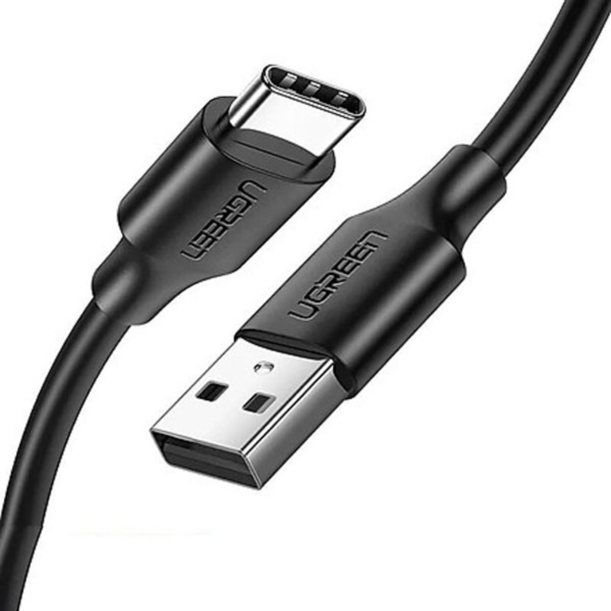 Cáp sạc USB 2.0 sang USB type C Ugreen 60117 US287 chiều dài 1,5m, màu đen